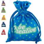 custom made geschenktas met gekleurd koord s