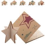 custom made kerstkaart eco van houtpulpkarton