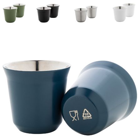 rss espresso set 2 stuks vorm koffiecapsule 80 ml