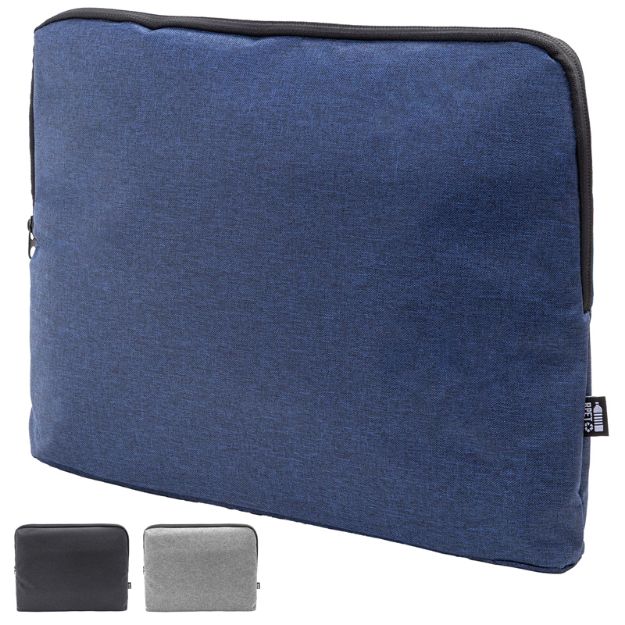 rpet laptoptas met ritsvak tot 15 inch laptop