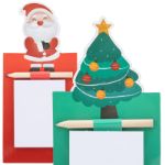kerstmis magnetisch notitieblok 40 vellen