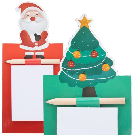 kerstmis magnetisch notitieblok 40 vellen