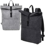 rpet rugzak refelt rolltop met hoofvak