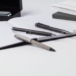 elegante aluminium pennenset balpen en rollerpen