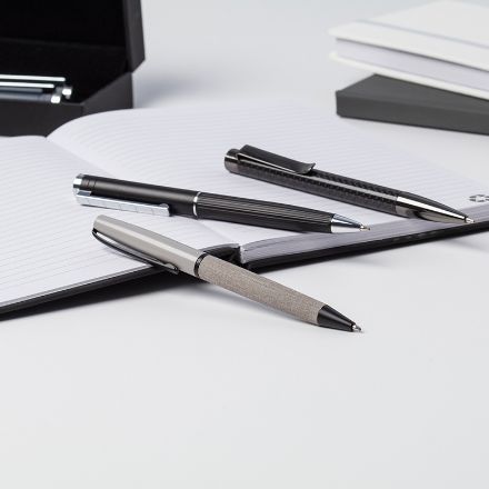 elegante aluminium pennenset balpen en rollerpen