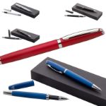 ral pennenset redivi balpen en rollerpen blauw
