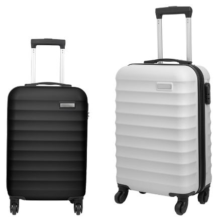 rpet handbagage airmile met 4 wielen en cijferslot