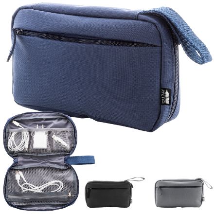 rpet organizer opbergkoffer gocharge met rits