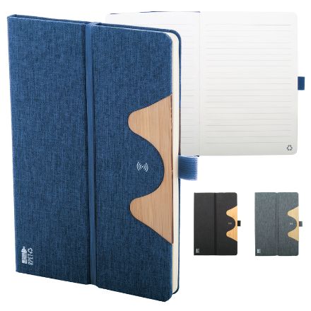 rpet draadloze oplader notebook a5 formaat