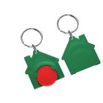 winkelwagenmuntje 1€ in houder huis