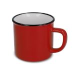 keramische mok in emaille stijl 280 ml