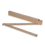 vouwmeter hout 2m premium natuurlijk