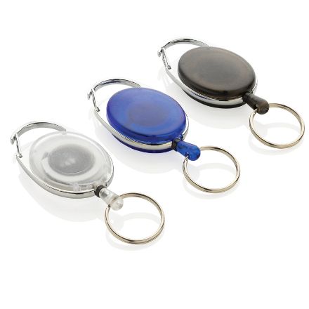 roller clip sleutelhanger van recycl ed plastic
