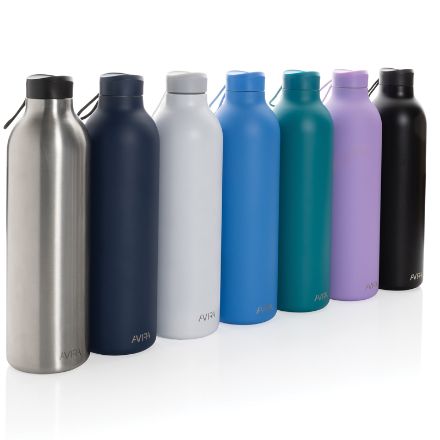 avira recycled roestvrijstalen thermosfles 1 liter