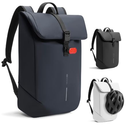 urban water-resistant flap-top rugzak