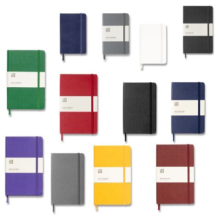 moleskine classic hard cover large gelinieerd