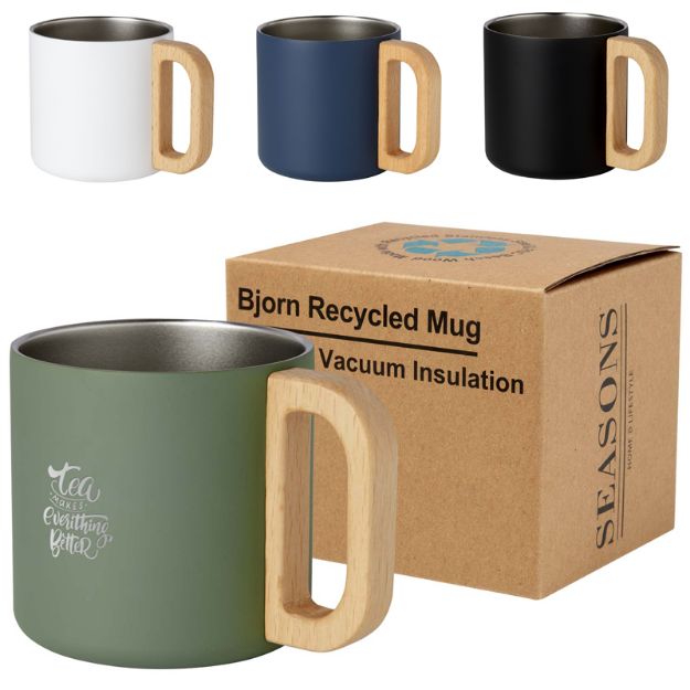 bjorn thermosbeker van recycled rvs 360 ml