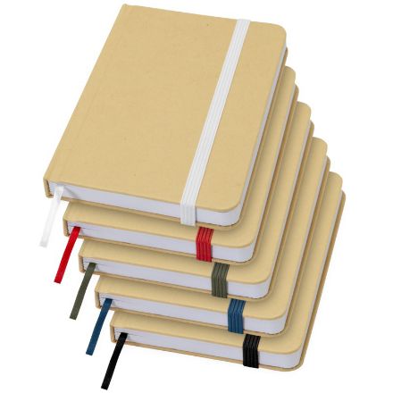 reed a6 recycled notitieboek harde kaft ronde hoek