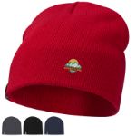 izu beanie met een 1 x 1 ribgebreide constructie