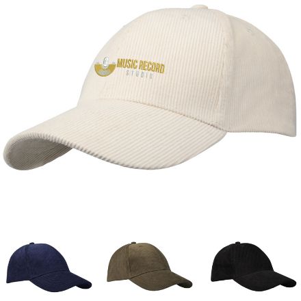 hutton 6 panel recycled corduroy tijdloze look