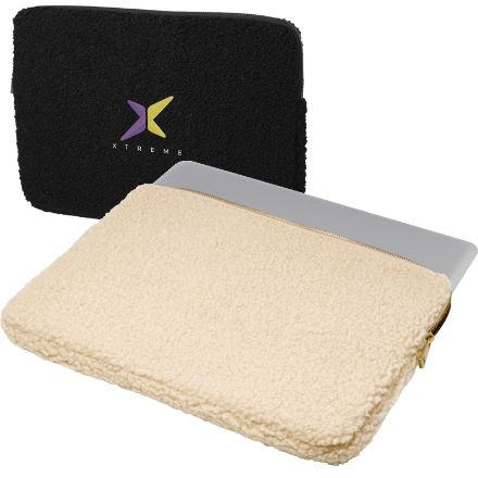 bear recycled sherpa laptophoes grs gecertificeerd
