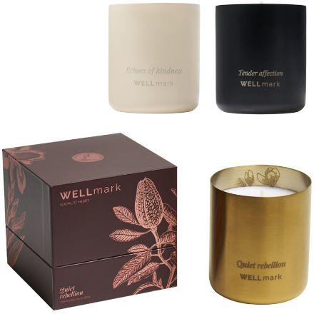 wellmark geurkaars van 100% sojawas luxe
