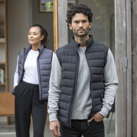 caltha geïsoleerde donzen heren bodywarmer xs-3xl