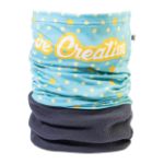 custom rpet multiscarf creascarf winter - grijs