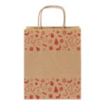 kerst geschenktas, groot julegave l