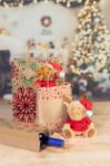 kerst geschenktas, klein julegave s