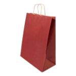 papieren geschenktas, groot papbag l - bordeaux