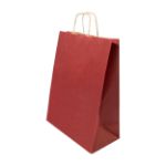 papieren geschenktas, medium papbag m - bordeaux