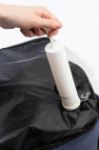 rpet handbagage compressie rugzak vacufly