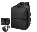 rpet handbagage compressie rugzak vacufly - zwart