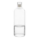 glazen fles agua 1000 ml