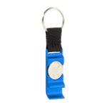 sleutelhanger flesopener/winkelwagenmunt opencart - blauw