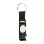 sleutelhanger flesopener/winkelwagenmunt opencart - zwart