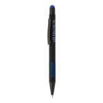 touch balpen griply met speciale coating - blauw