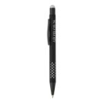 touch balpen griply met speciale coating - zilver