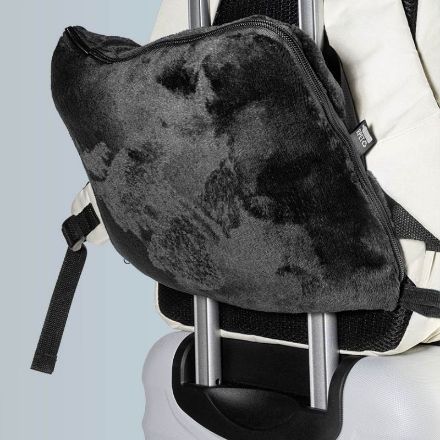 2in1 reisdeken en kussen napwrap rpet flanel