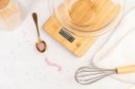 oplaadbare keukenweegschaal bamcook
