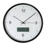rpp wandklok tempora - zwart