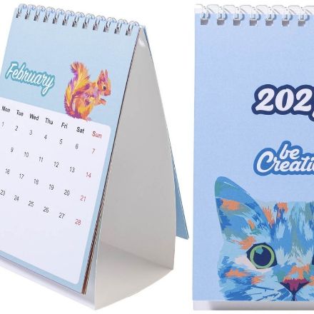 custom made bureau kalender creadate desk mini