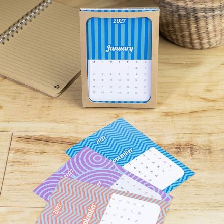 custom made bureau kalender creadate shuffle