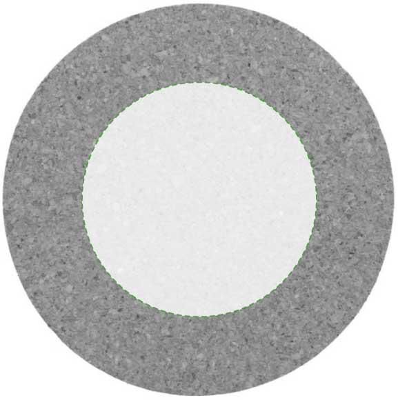 lasergravering (Ø 60 mm)