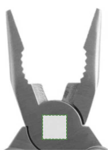 lasergravering (15 x 15 mm)