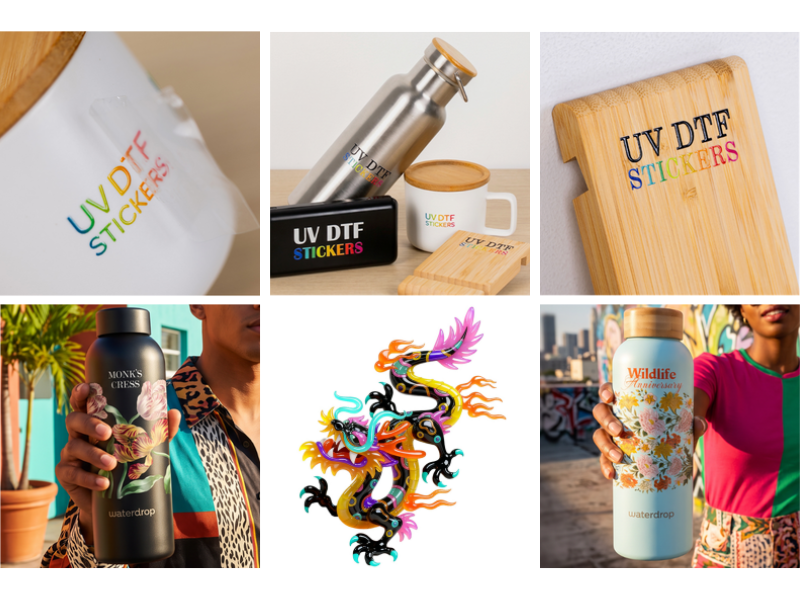 UV DTF stickers