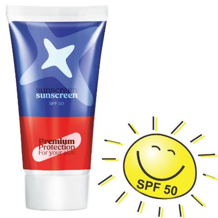 zonnebrandcrème spf50 l25 custom 25 ml
