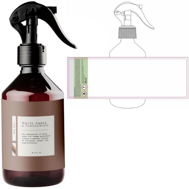 roomspray warm wood custom 300 ml