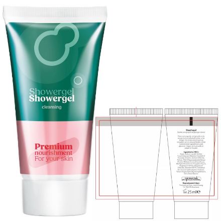 douchegel met verzorgende formule 25 ml